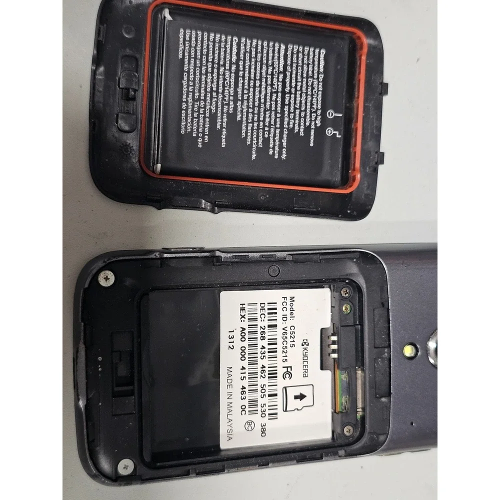 Kyocera Hydro Edge C5215, waterproof smartphone y2k